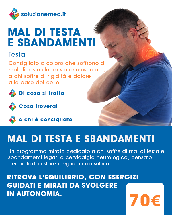 Mal di testa sbandamenti