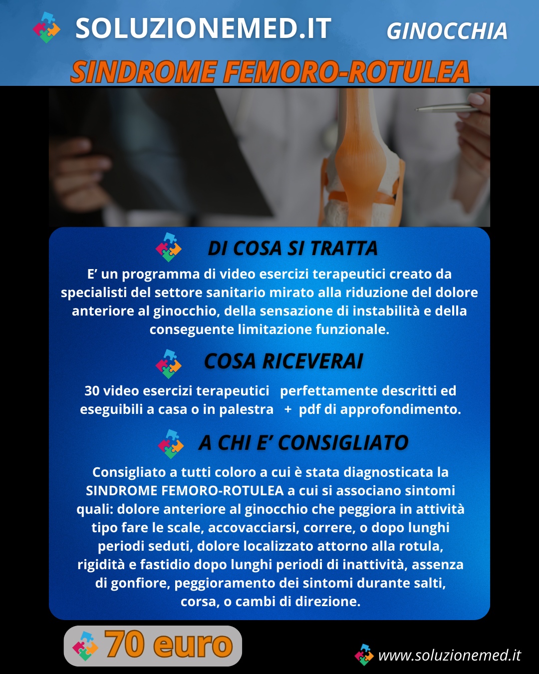 Sindrome femoro rotulea - immagine 2