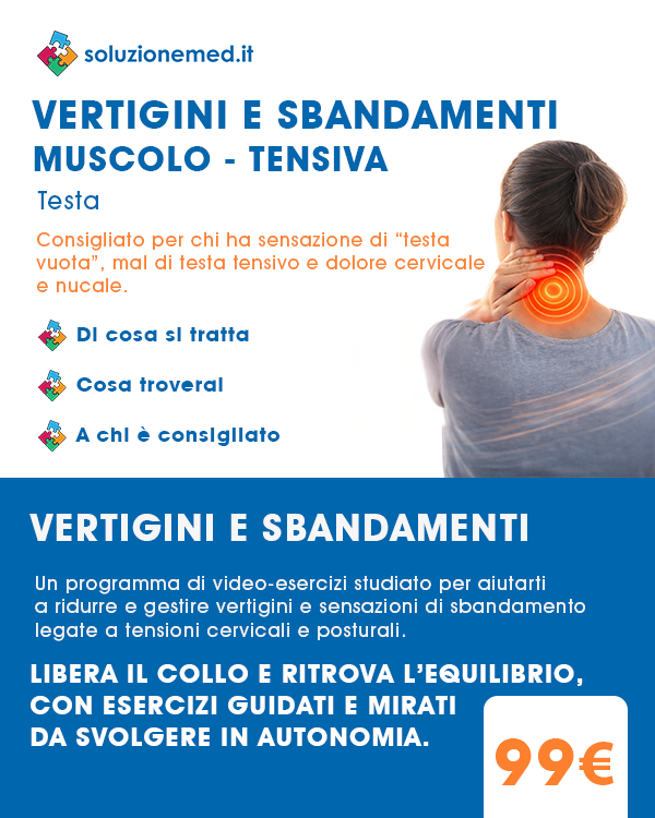 VERTIGINI Muscolo-Tensive